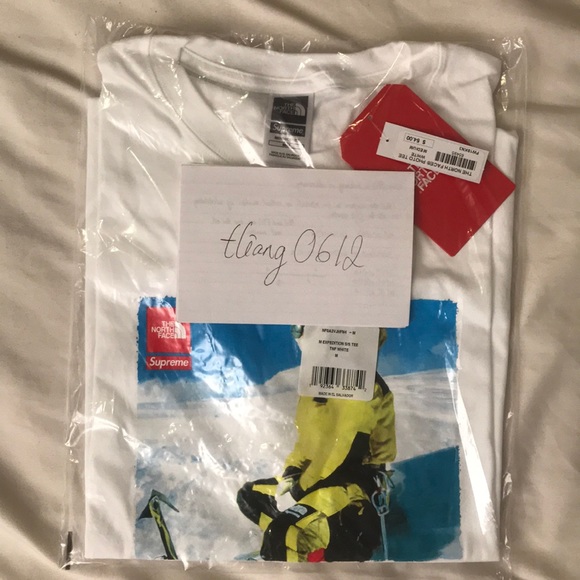 (Sold-78)Supreme TNF Photo tee size Medium - Picture 1 of 2